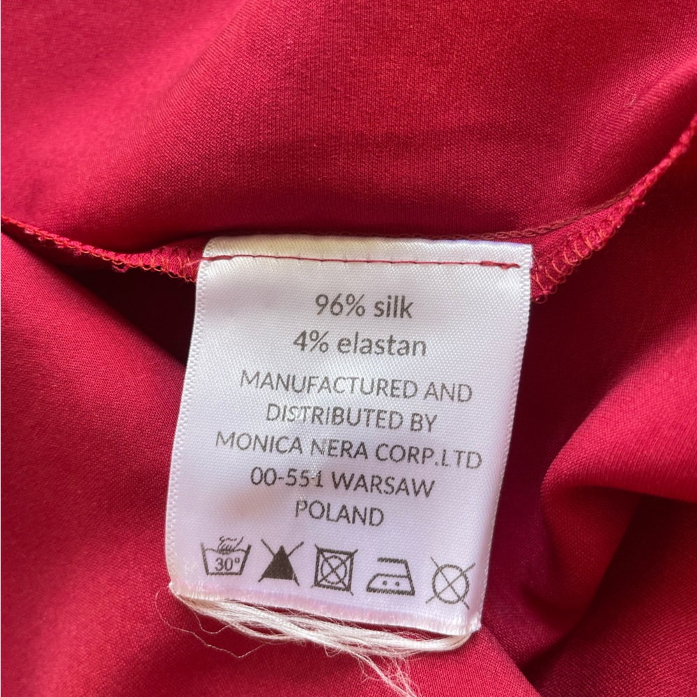 Monica Nera Silk Popover Blouse - Picture 10 of 10